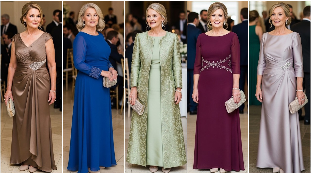 Вечерние наряды для матери жениха: потрясающие модели платьев и вечерняя мода 2026 года.
