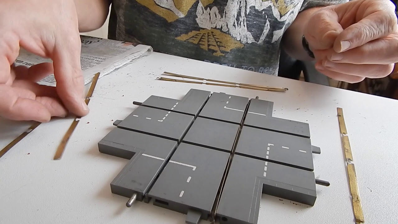 minic motorway track refurbishment part 3   crossroads