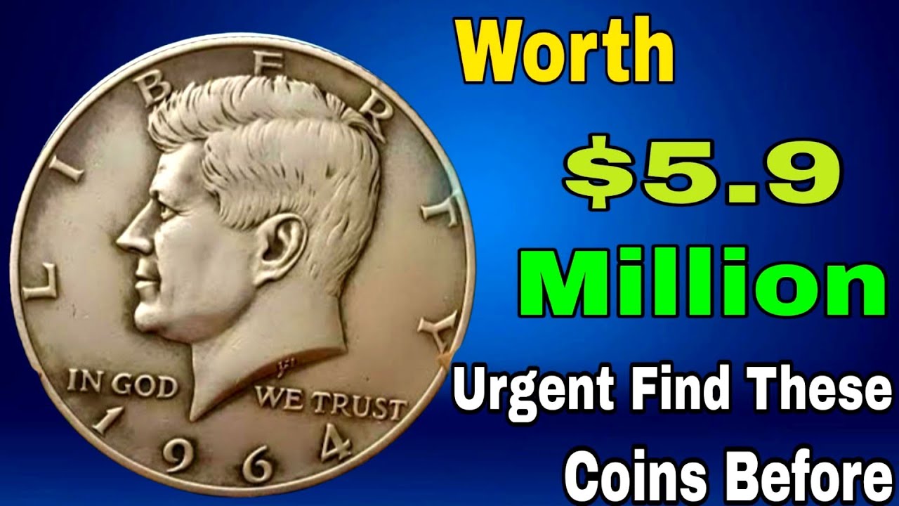 Most valuable Kennedy Half dollar Worth Millions! Old Kennedy Half dollar to look for