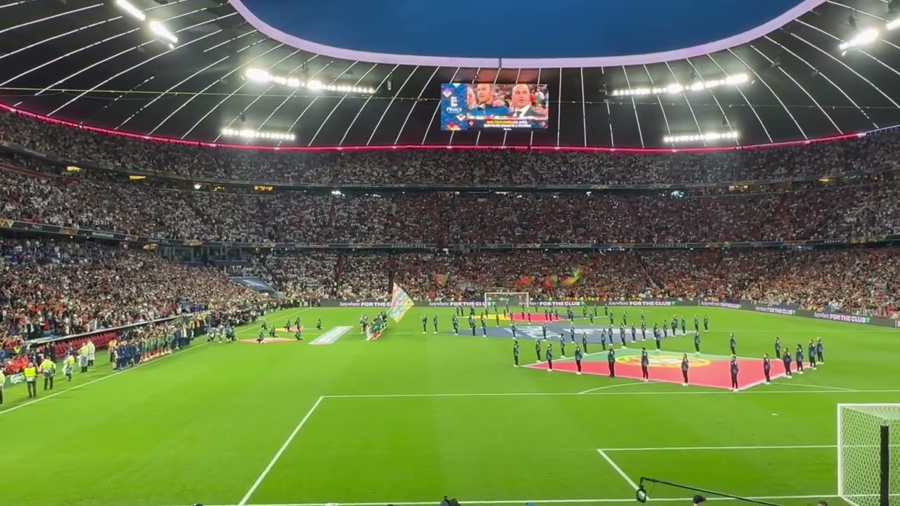 UEFA NATIONS LEAGUE: Anthem of Portugal vs Germany