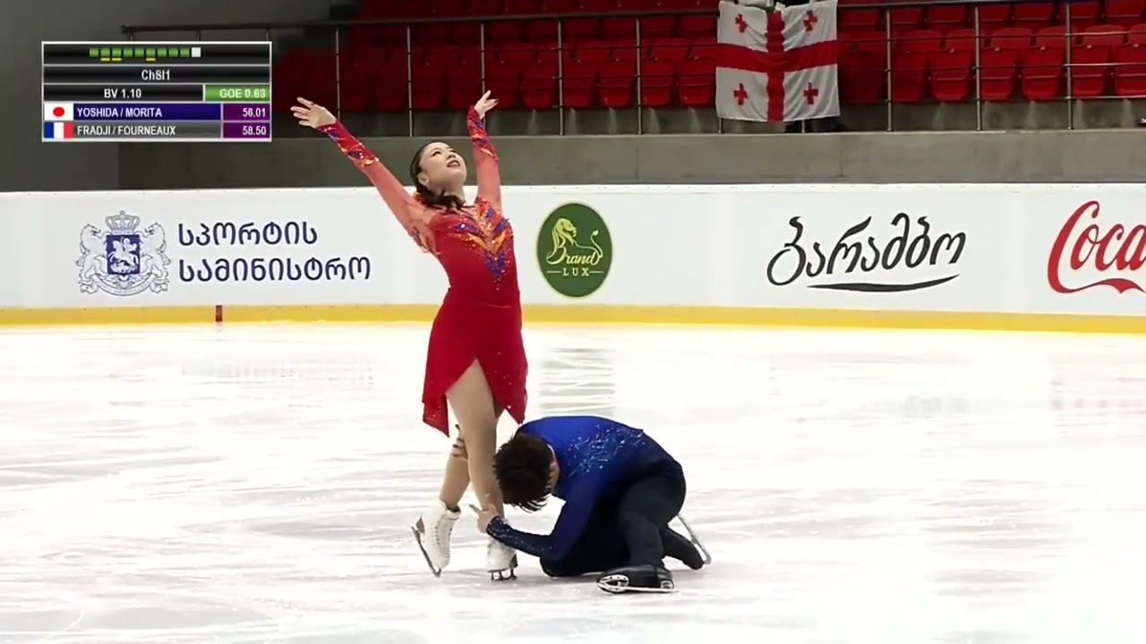 吉田/森田 YOSHIDA/MORITA (JPN) FD - CSジョージア大会2025