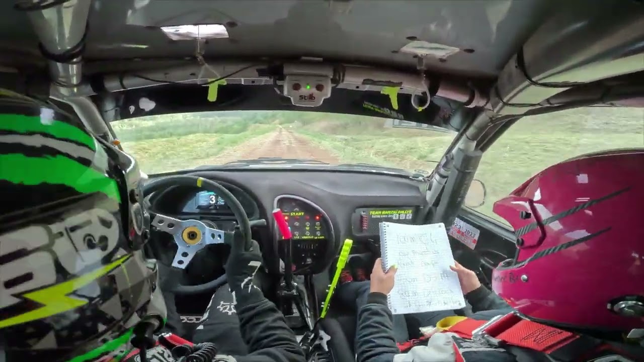 ONBOARD ES2 Rallye terre de découverte 2023 Saxo Groupe a LAFON/LEDUC