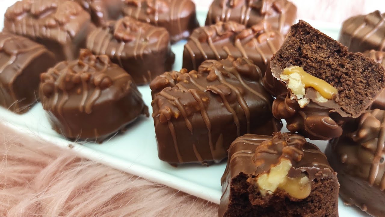 #حلويات#العيد ديليس شوكولاوالكراميل 🍫لي يذوقها مينساها