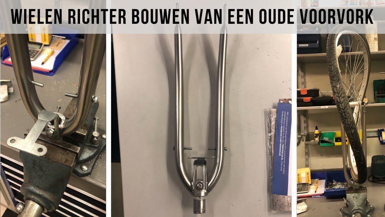 Zelf een wielen richter maken van een oude voorvork