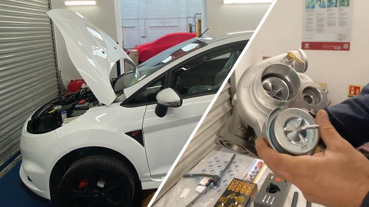 MJP BIG TURBO IS FITTED TO THIS FIESTA ST!