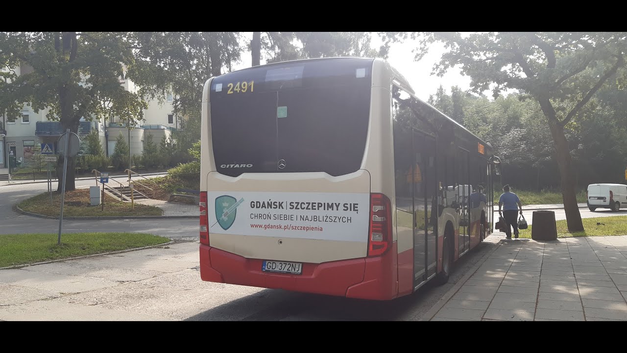 [GAiT] Mercedes-Benz O530K Citaro C2 #2491 - linia 116, kierunek Matemblewo