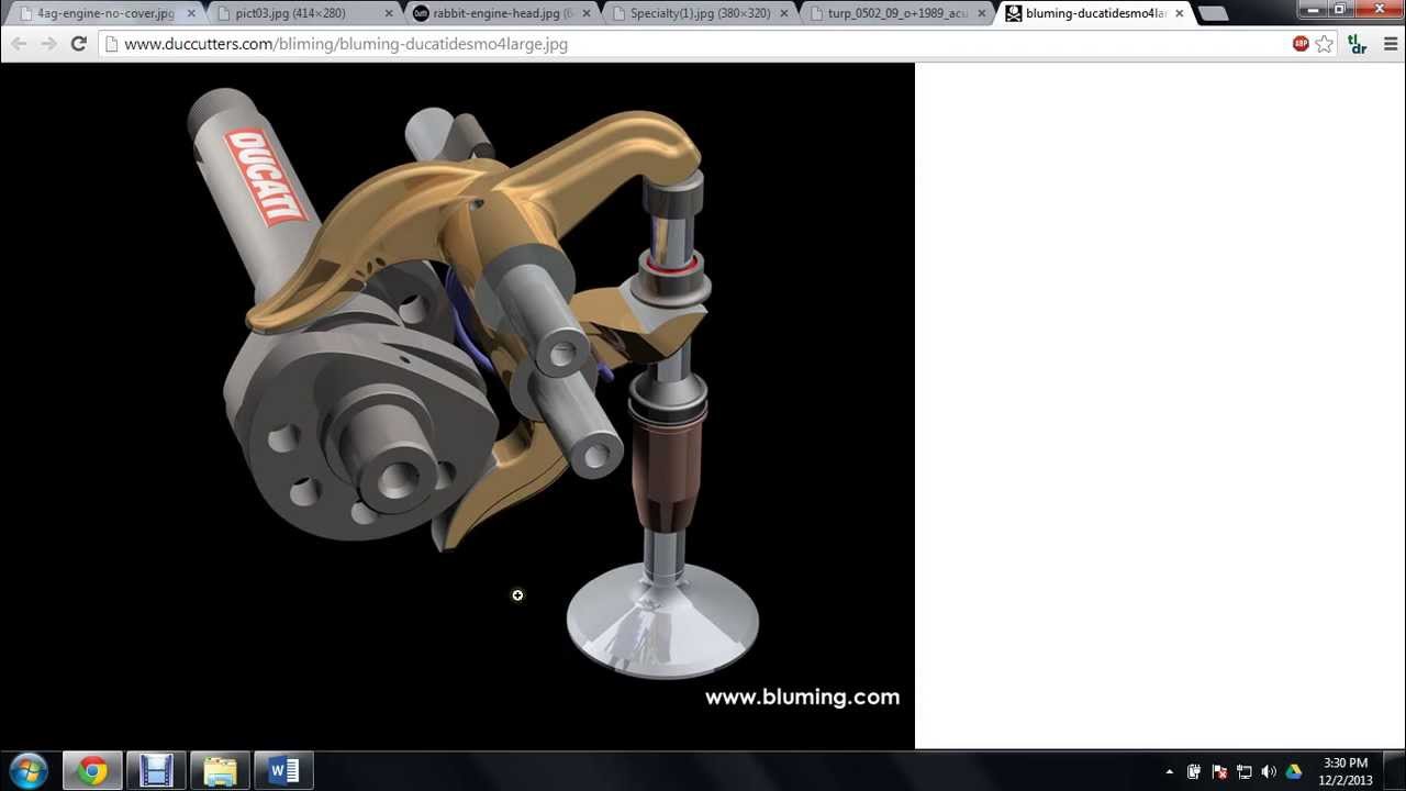 Desmodromic Valves Explanation
