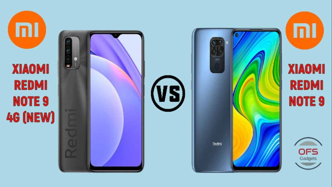 Xiaomi Redmi Note 9 4G (New) vs Xiaomi Redmi Note 9