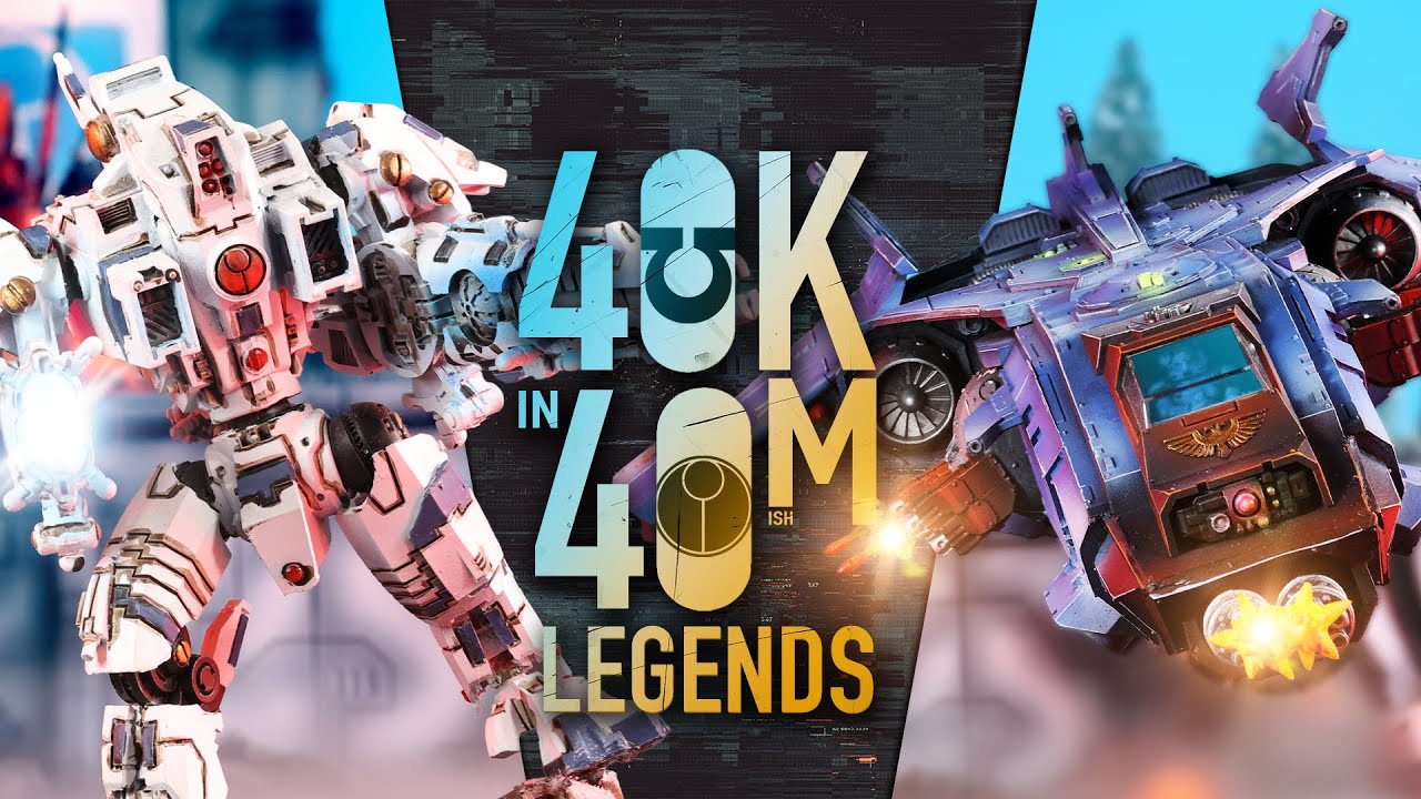 This battle will be Legendary! Ultramarines vs T'au Experimental Cadre. Warhammer 40k Legends in 40m