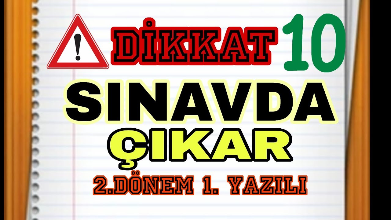 10.Sınıf Din Kültürü 2.Dönem 1.Yazılı #yazılısınavsoruları #sınav #sınavsoruları