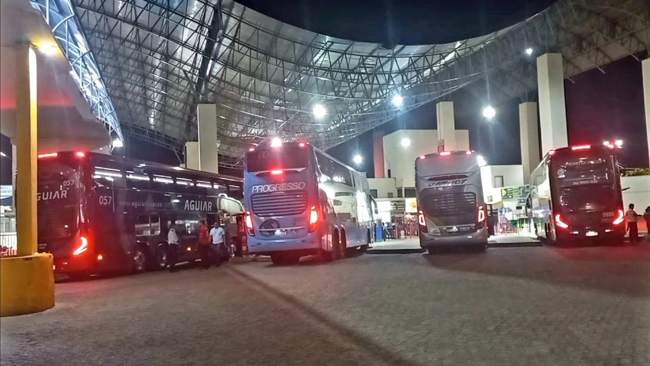 GIGANTES DO NORDESTE NA RODOVIÁRIA DE IMPERATRIZ (MA) | MOVIMENTAÇÃO DE ÔNIBUS 