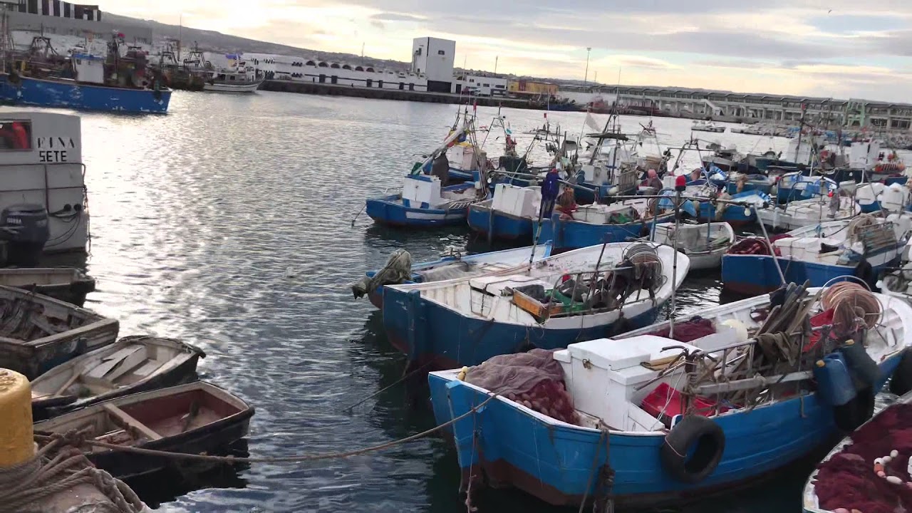 Vishaven Beni Ansar Marokko 17 maart 2018