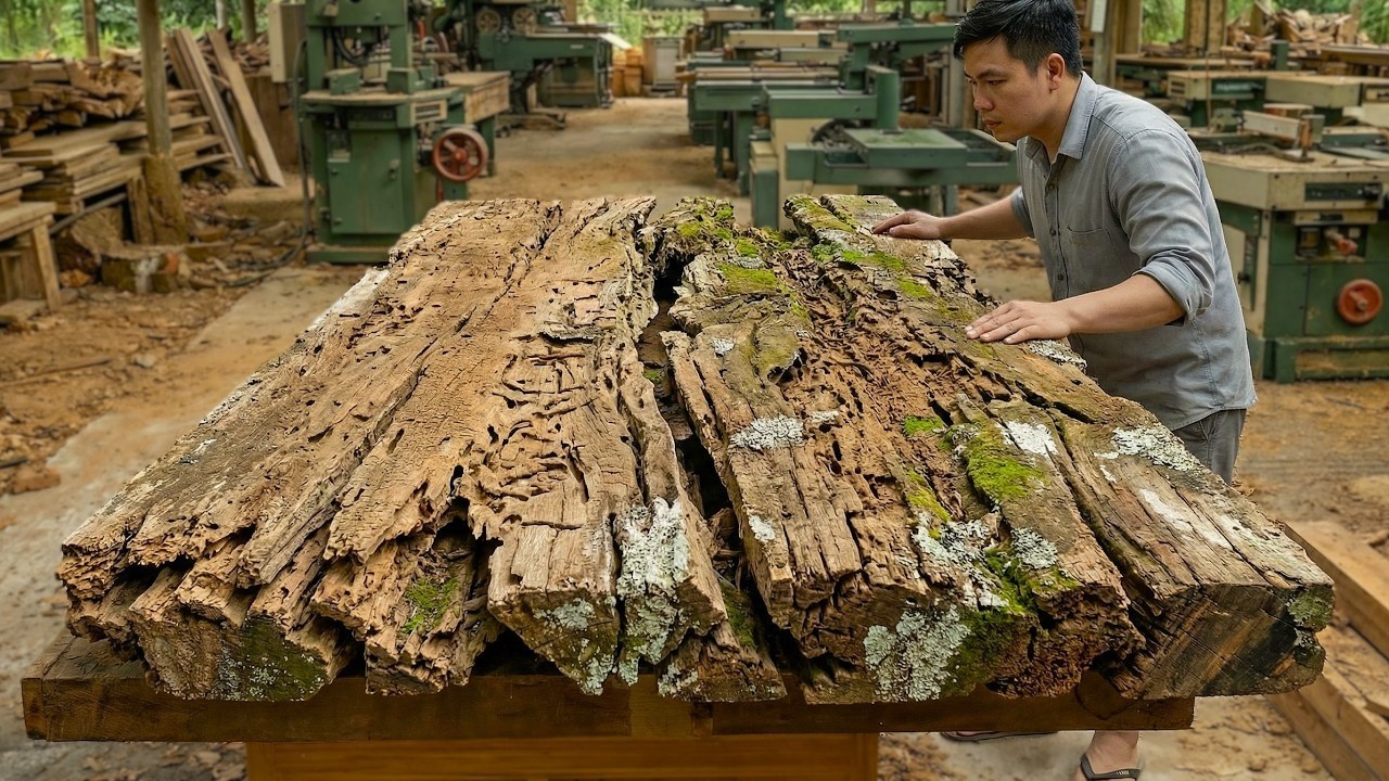 At The Age Of 20, The Young Carpenter's First Work Astonished Master Craftsmen  Woodworking