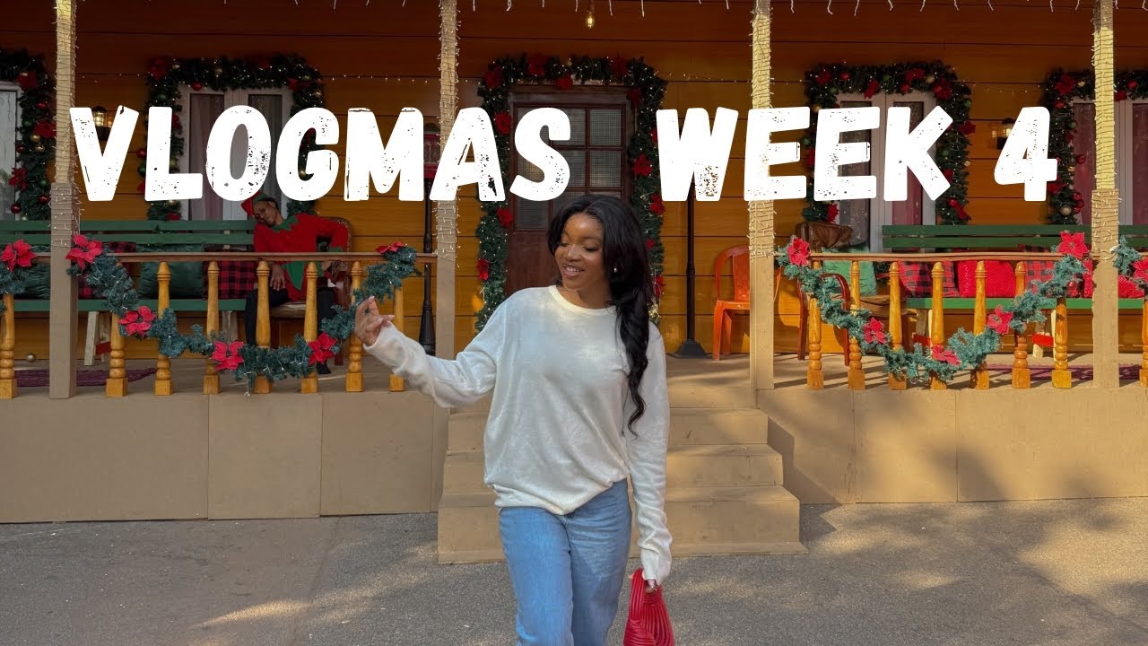 VLOG: Errands+ family karaoke + Santa’s house+ boxing day +Christmas cooking + squid game 2!