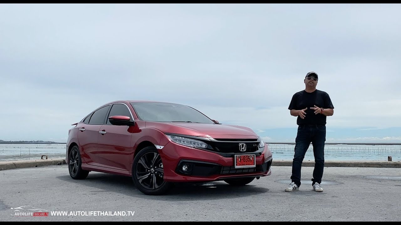 ลองขับHonda Civic RS2020 หน้าสปอร์ต แรงดี ภายในกว้าง ช่วงล่างแอบแข็ง แต่พวงมาลัยไม่คม ขาดกล้องรอบคัน