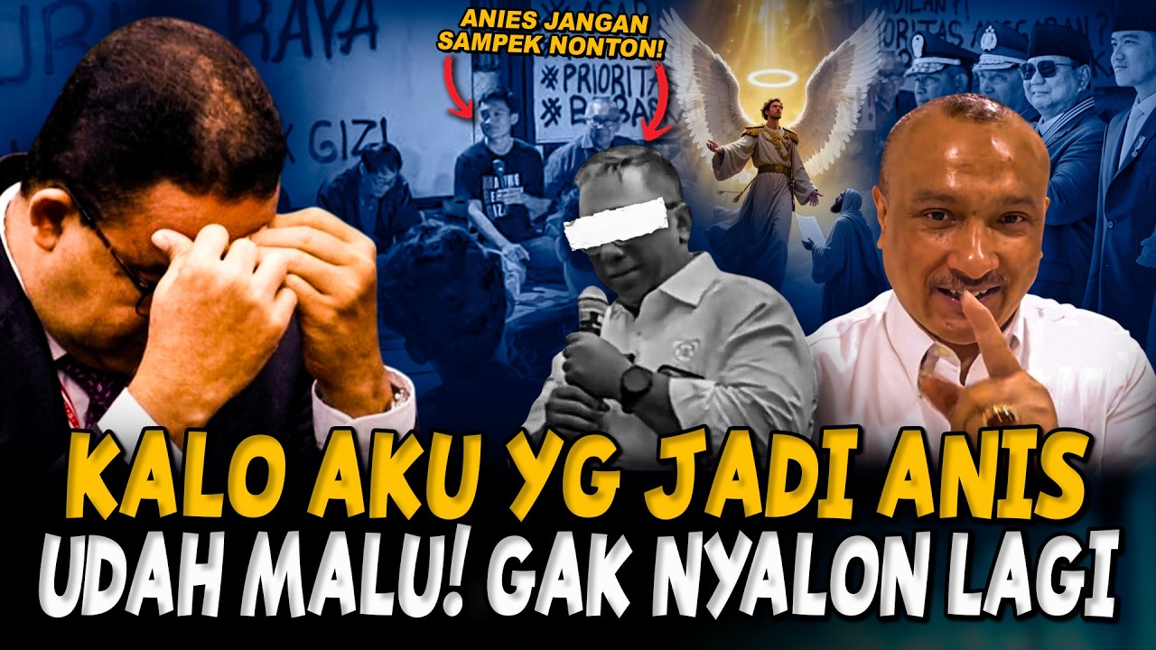 ANAK ABAH KUMAT‼️BAWA-BAWA &ldquo;MALAIKAT JIBRIL&rdquo;😂ANIES LANGSUNG DISAMAIN TIYO, MANTAN BEM UGM