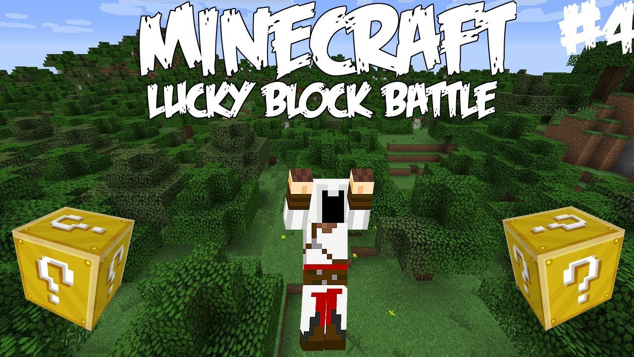 KUKA PIST&Auml;&Auml; PATAAN - Pelataan Lucky Block Battle Minecraft - Osa 4