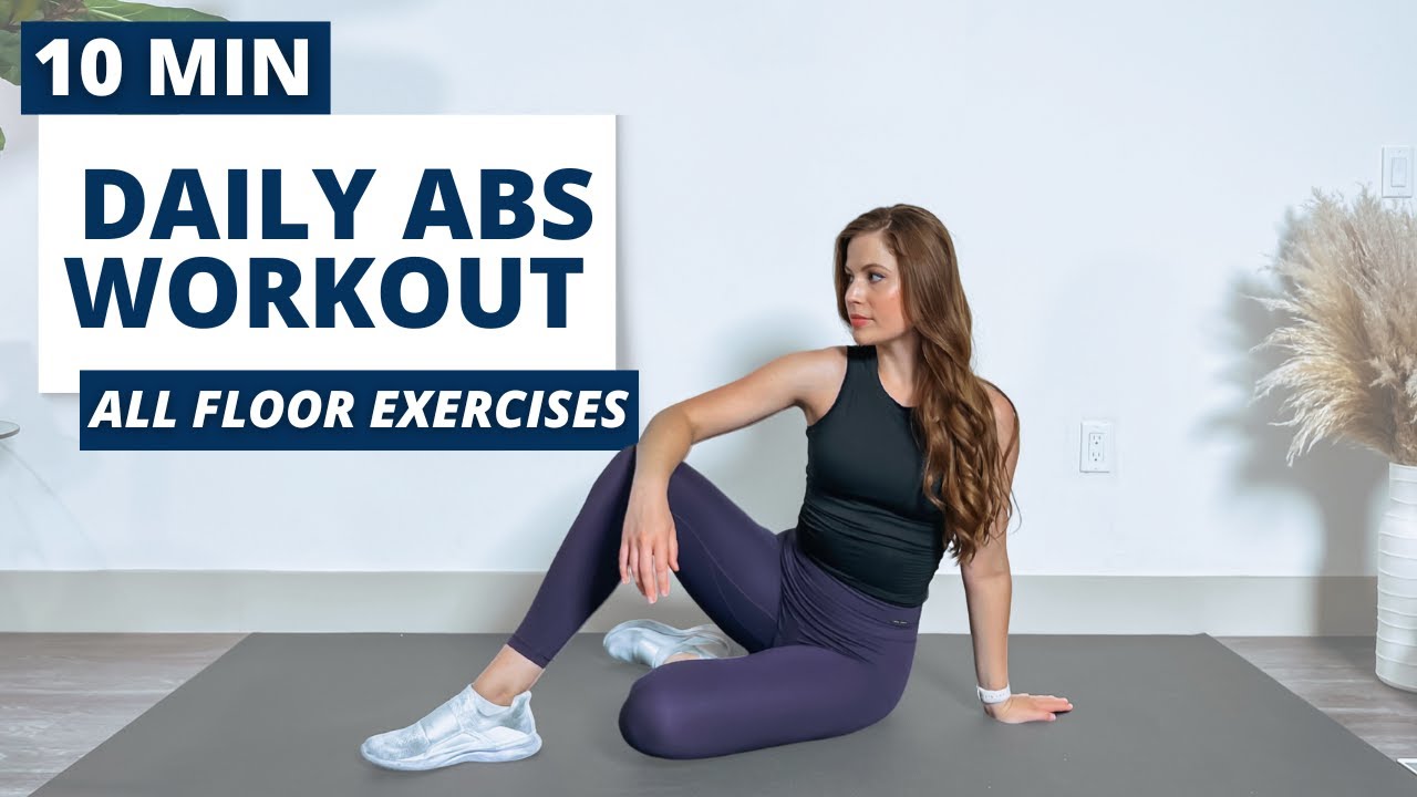10 MIN DAILY ABS WORKOUT - At Home Total Core Routine | Beginner Modifications