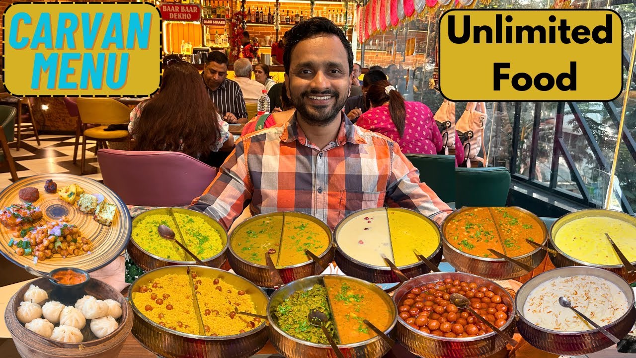 UNLIMITED BBQ Buffet in Thane at Caravan Menu🍗 | *Top rated* restaurant in Thane | Unlimited food