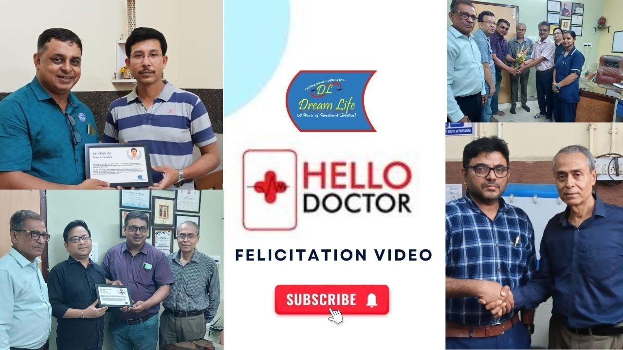 Felicitation program Hello Doctor Event's Special Guest | Team DreamLife |