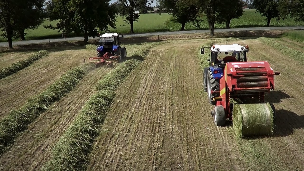 Sianokosy 2014 ☆ 2x Farmtrac & Pronar & Władimirec ㋡ MafiaSolec