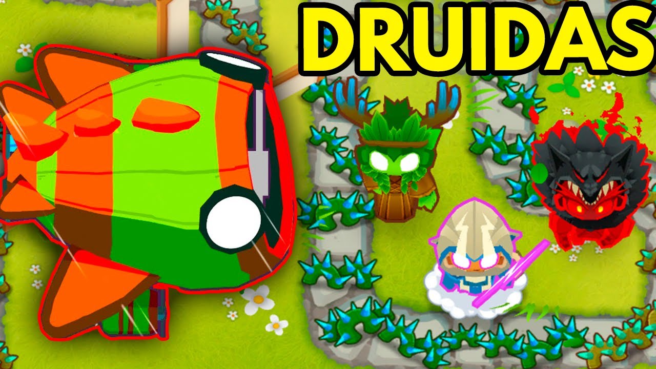 BLOONARIUS Solo con DRUIDAS [Bloons TD 6]