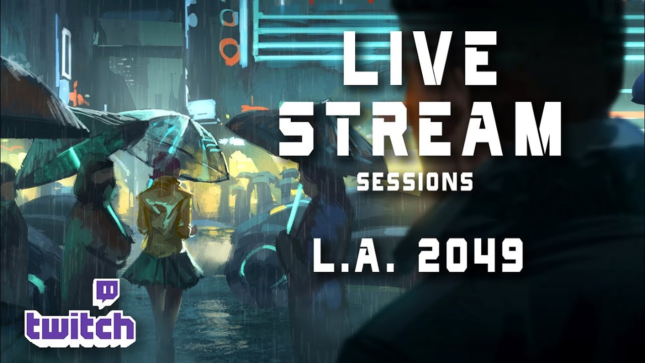 Live Stream 30- Painting LA 20XX
