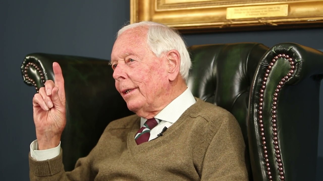 Interview with Captain Bill Canning DSO MBE (Sedgwick, 1944-48)