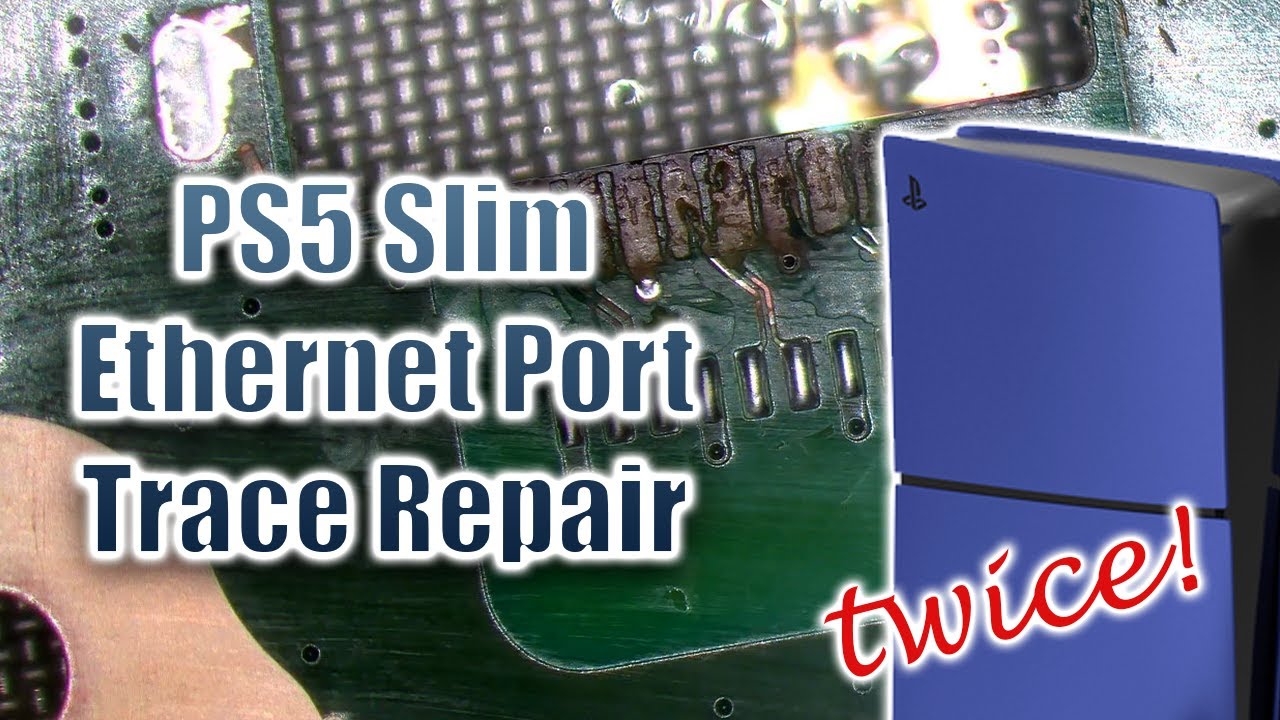 Этот тонкий Ethernet-порт PS5 снова сломался после того, как я его починил! Моя вина или нет?