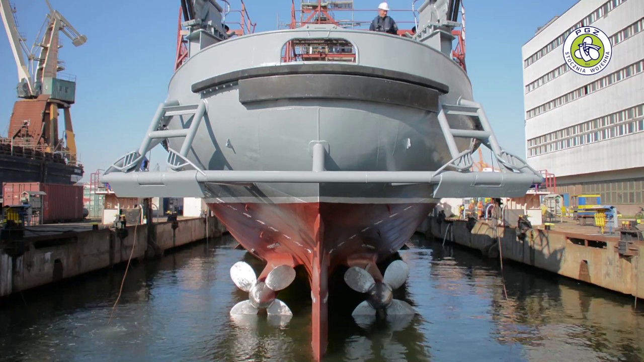 Remont ORP Piast (281) w PGZ Stoczni Wojennej