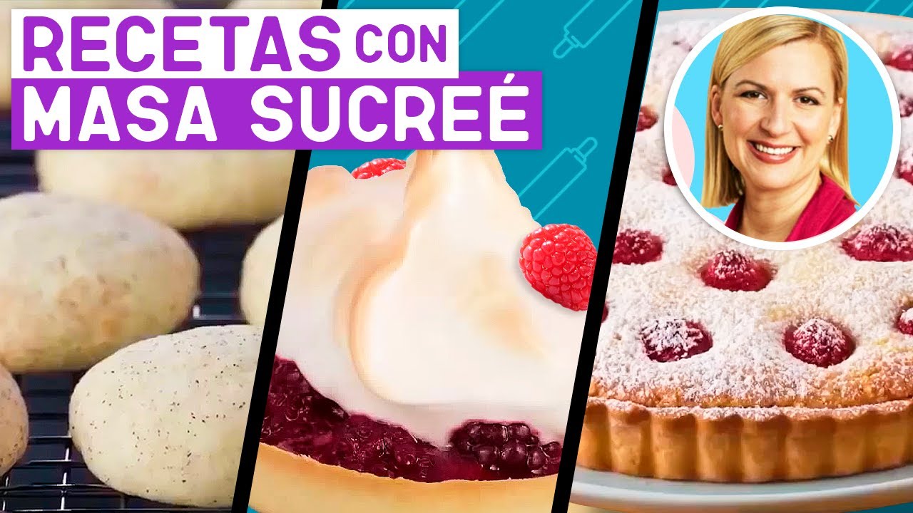 3 Recetas con Masa Sucreé - La Repostería de Anna Olson