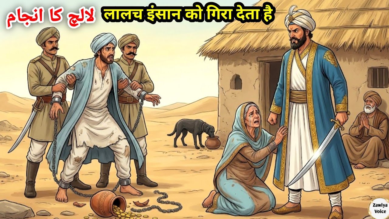 Lalach Insan Ko Gira deta hai | Islamic Moral Story #emotionalislamicstory |