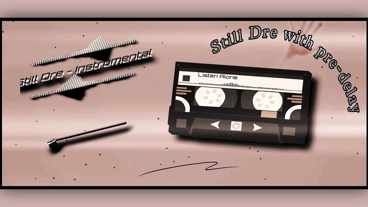 Still Dre — Instrumental | slowed + reverb | LoFi.
