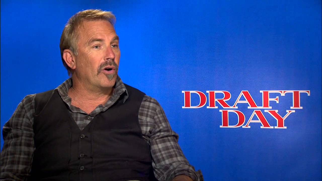 Draft Day: Kevin Costner Official Movie Interview | ScreenSlam