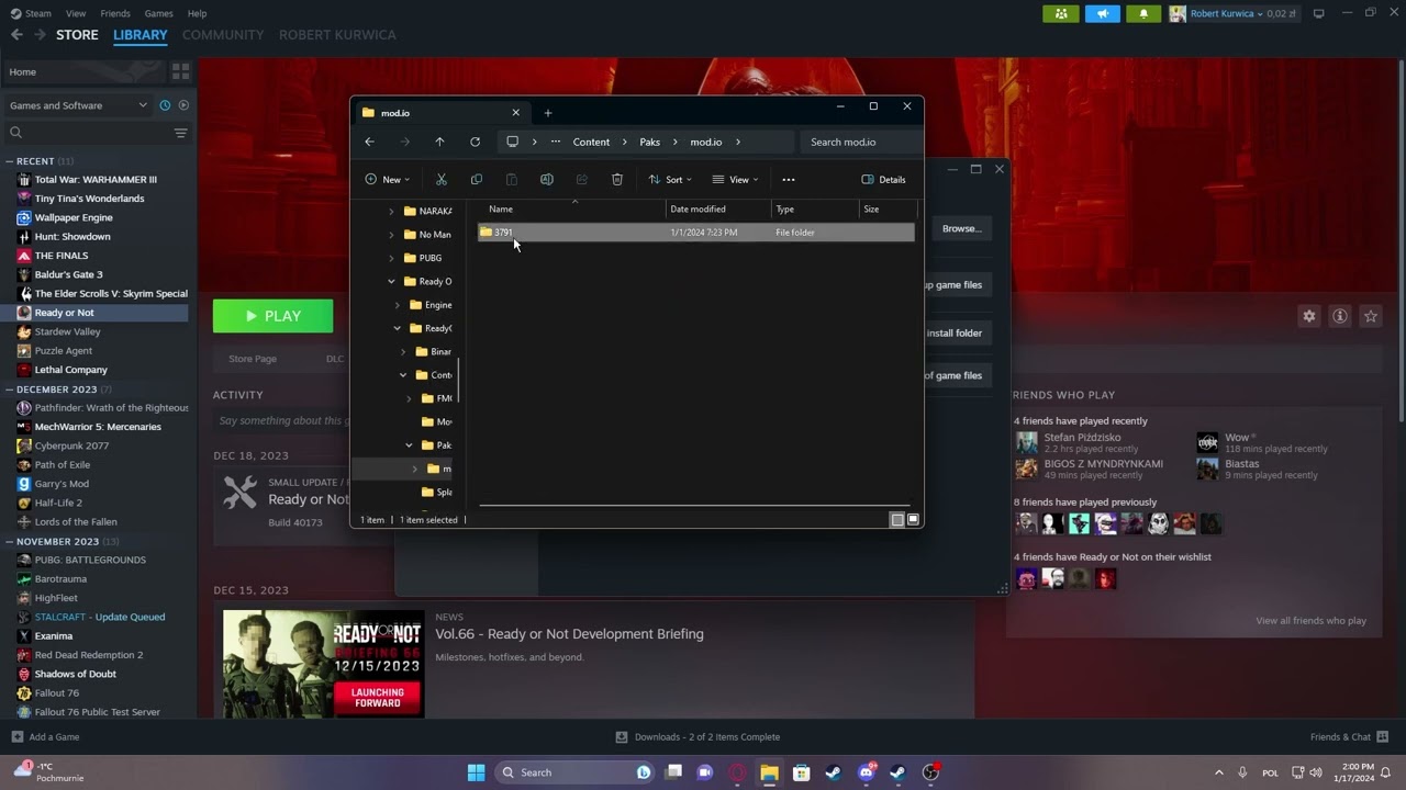 Ready Or Not   How To Uninstall Mods