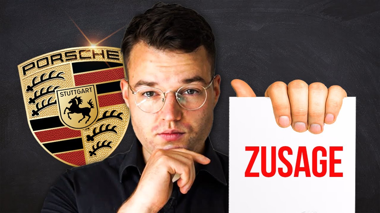 Wie ich bei Porsche im Bewerbungsgespräch überzeugt habe