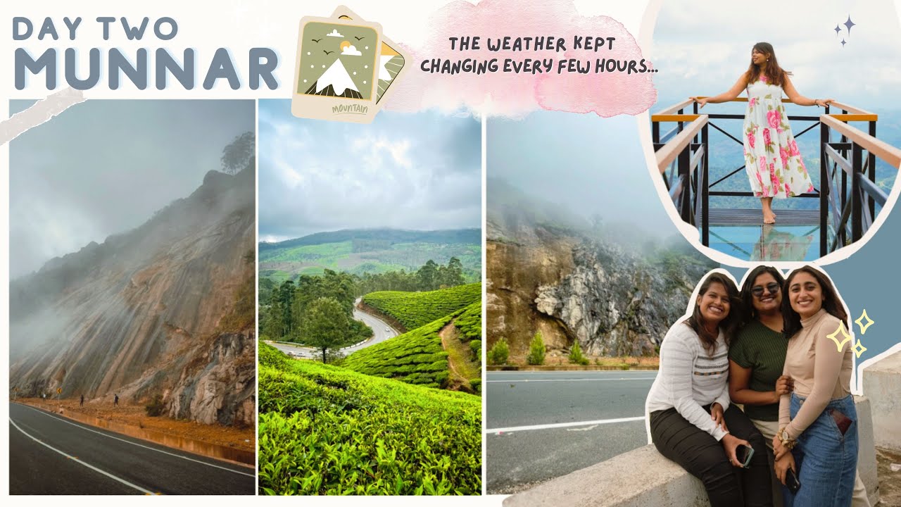 Munnar Diaries Epi.2 ✨Exploring the Hill Station ⛰️🌸 We have Become Old🥲 Trying out New Fruits 🫒