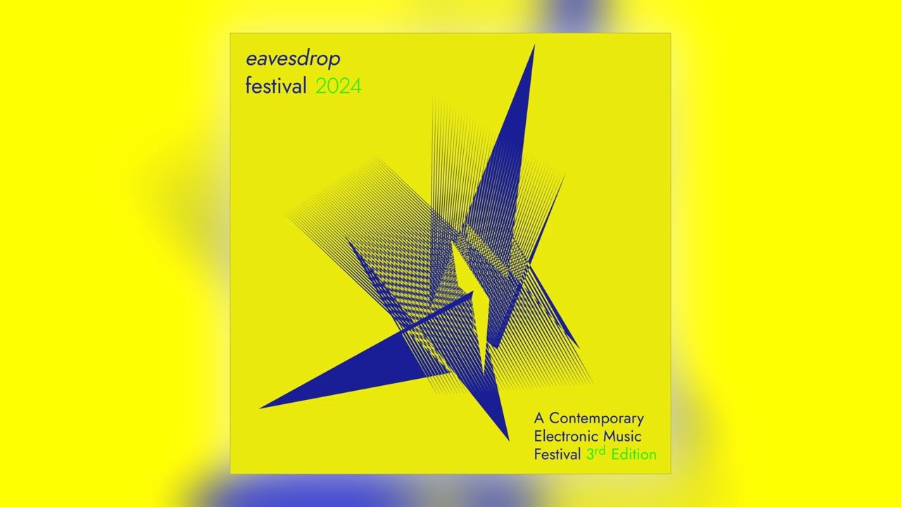 Audrey Chen & Hugo Esquinza - Live Excerpt from Eavesdrop Festival, 2024 [Audio]