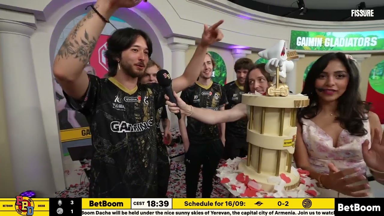 Classy Tofu 💙 gives shoutout to people at the Mansion after winning BetBoom Dacha 2023