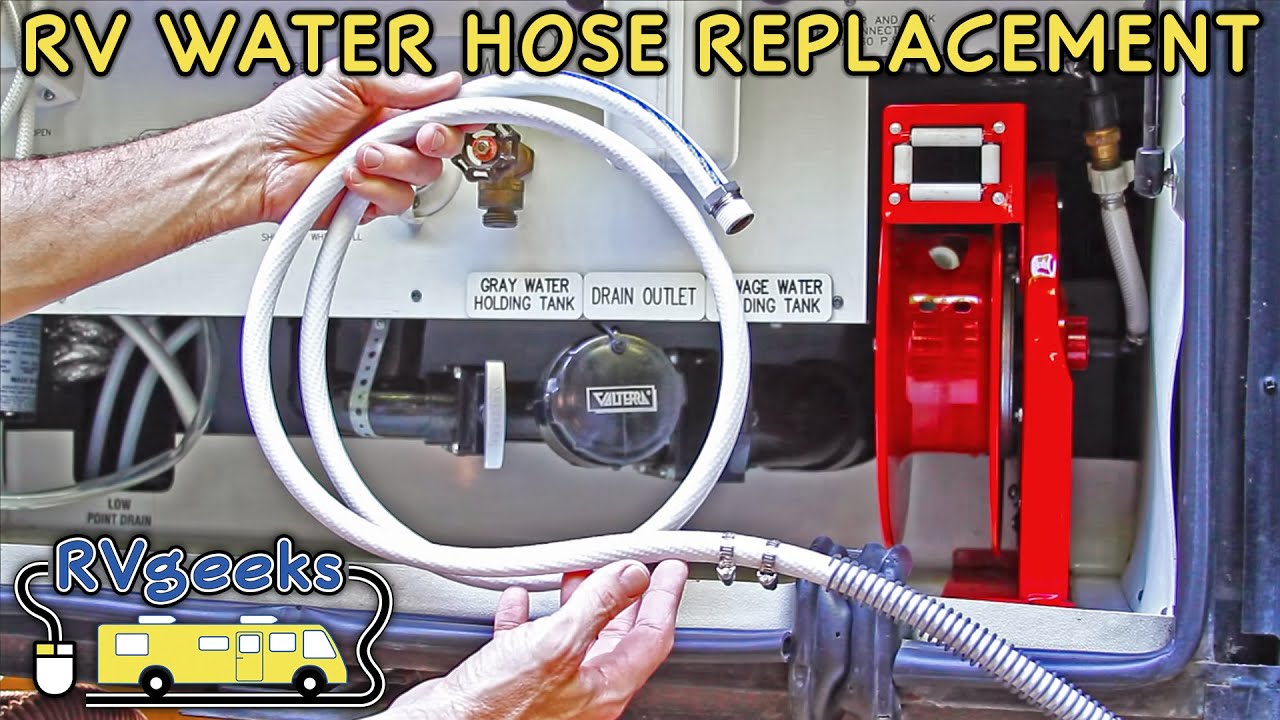 RV Water Hose Replacement - Retractable Reel (Reelcraft Brand)