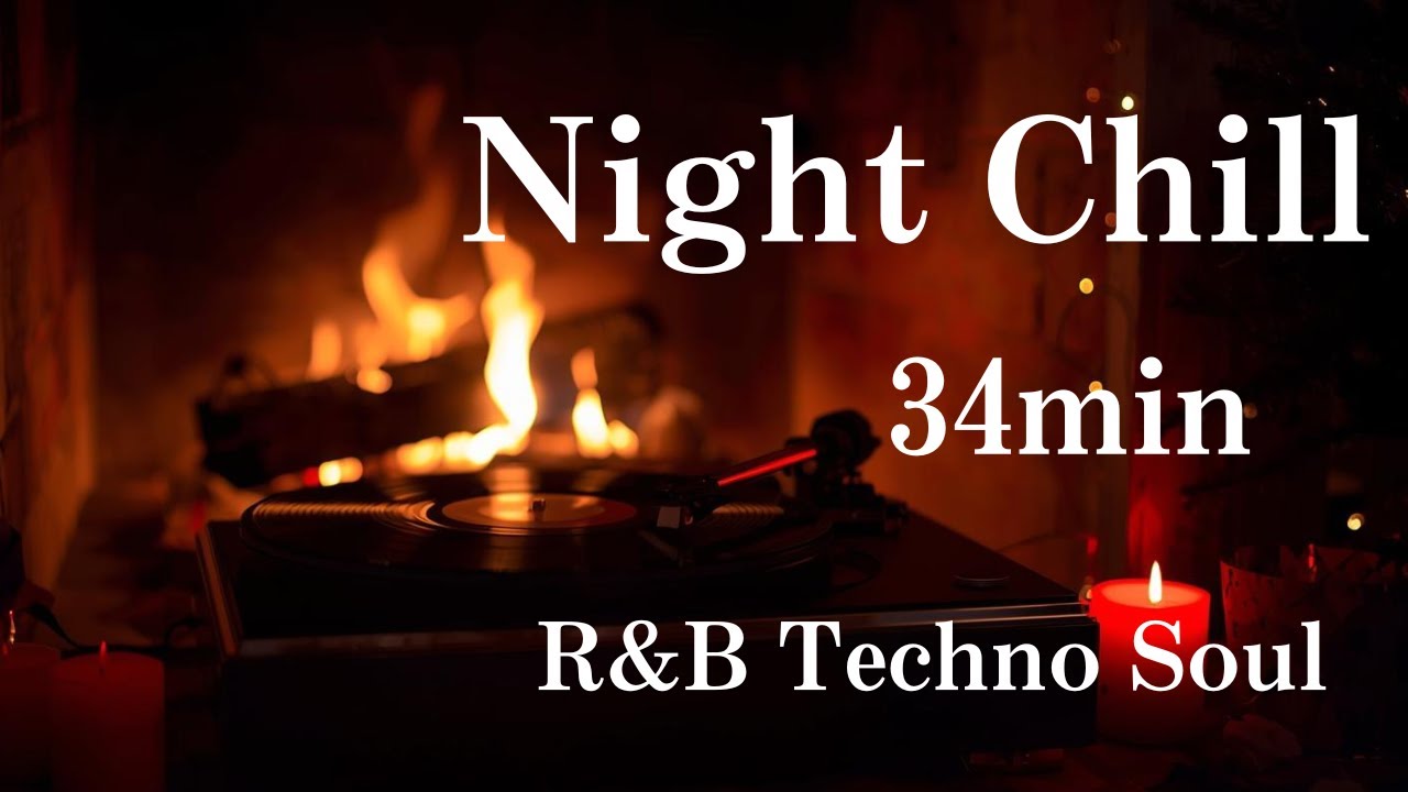 【作業用BGM】R&B×テクノソウル｜集中が続く34分｜勉強・仕事・夜作業に