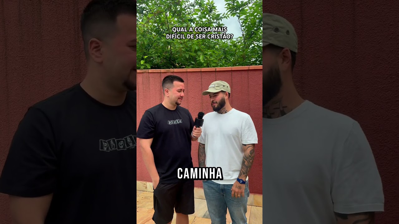 QUAL &Eacute; A COISA MAIS DIF&Iacute;CIL DE SER CRIST&Atilde;O ? #SHORTS