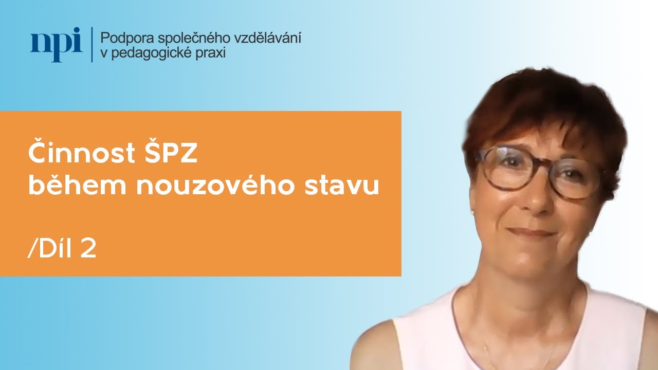 Činnost ŠPZ během nouzového stavu. Díl 2.