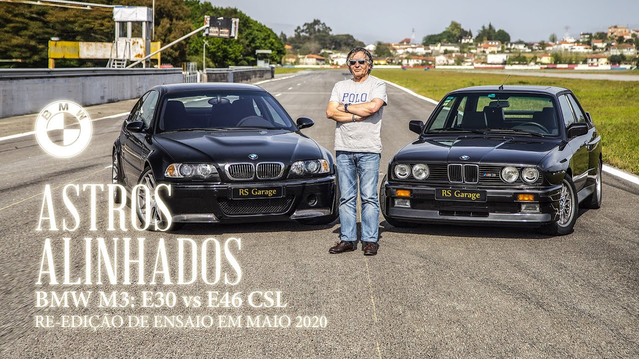 BMW M3 - E30 VS E46 CSL - COM ANTÓNIO RODRIGUES
