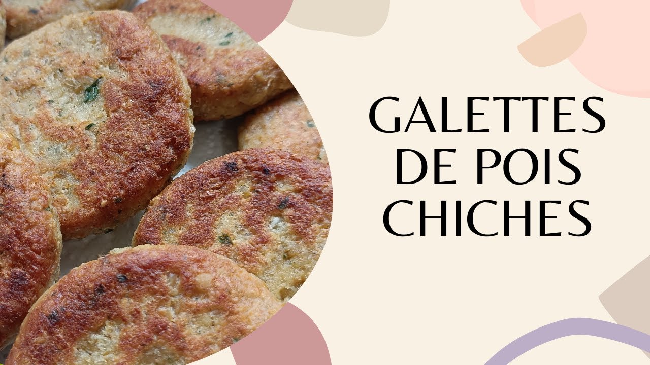 Galettes de pois chiches #recette #recettefacile #recettehealthy #degustation #healthyfood