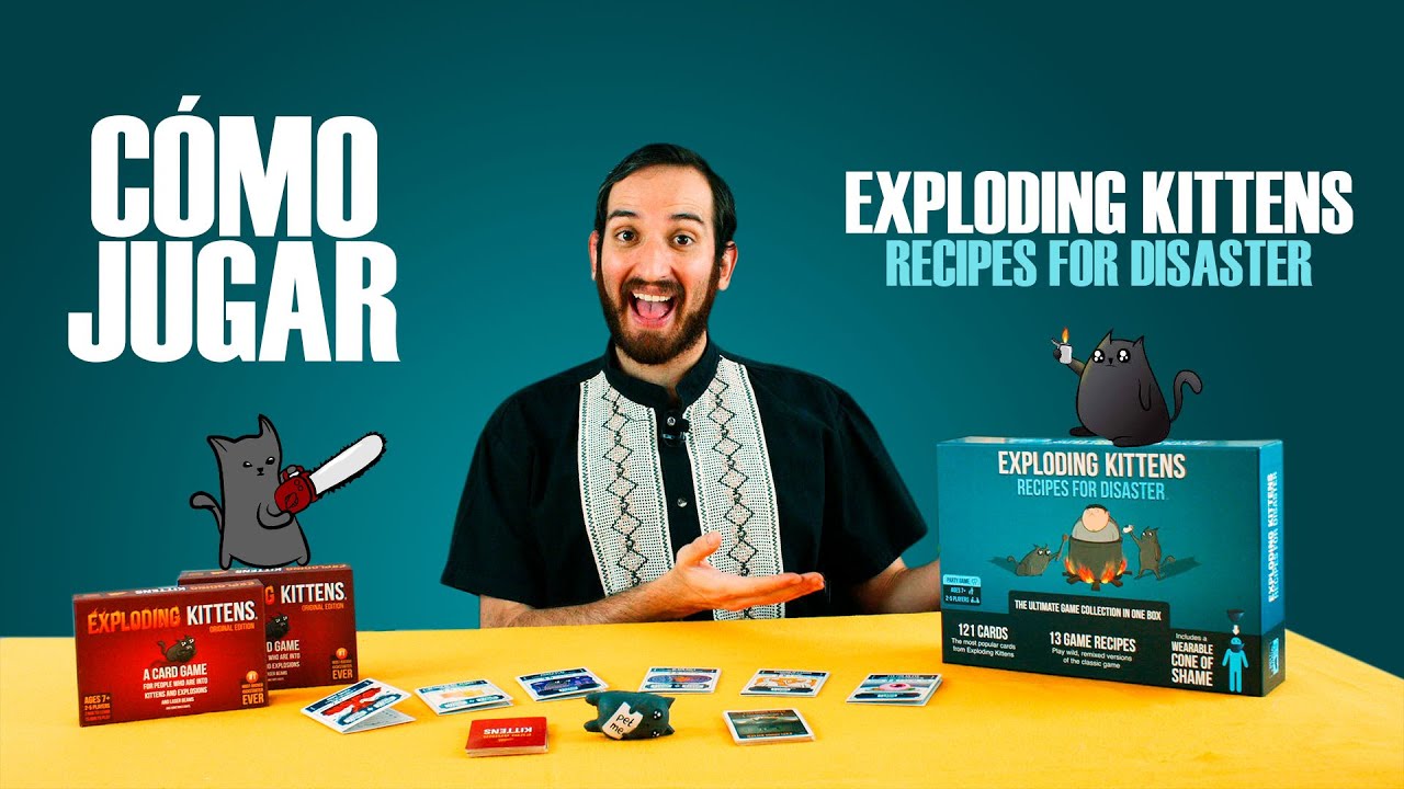 Exploding Kittens 💣😸 Recipes For Disaster | Qué Cambia