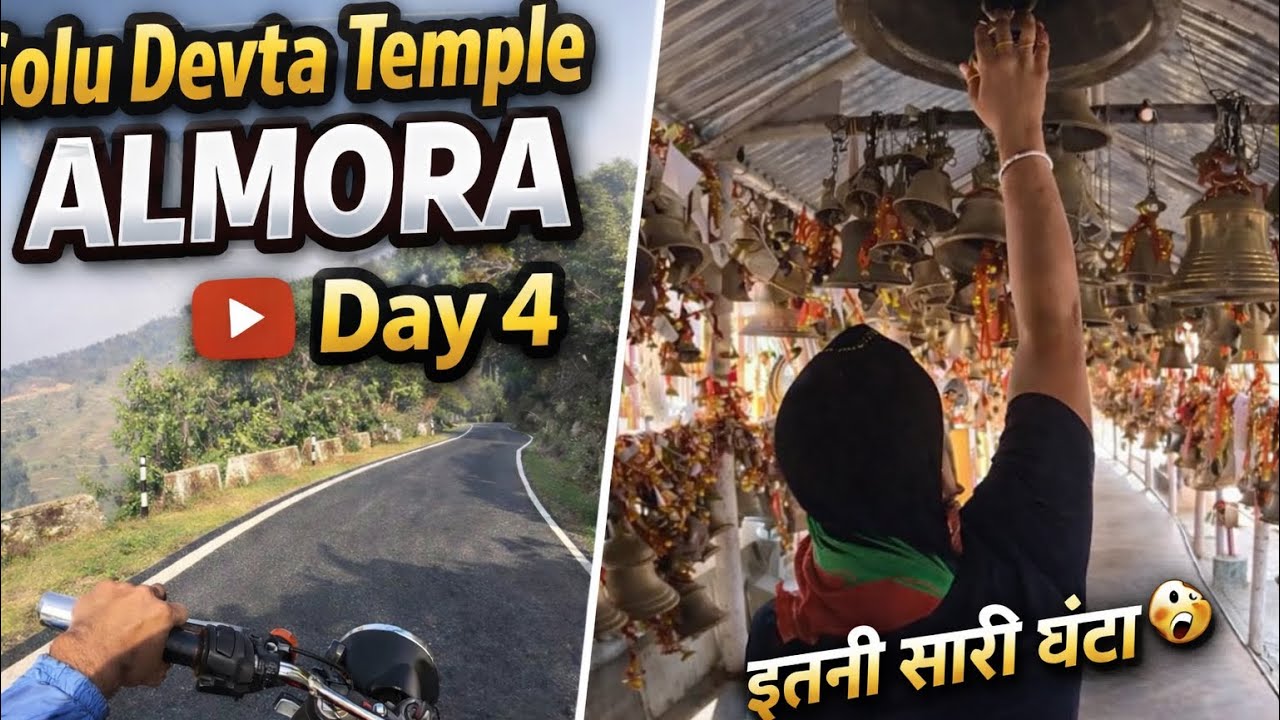 CHITAI GOLU DEVTA Almora ⛰#minivlog 