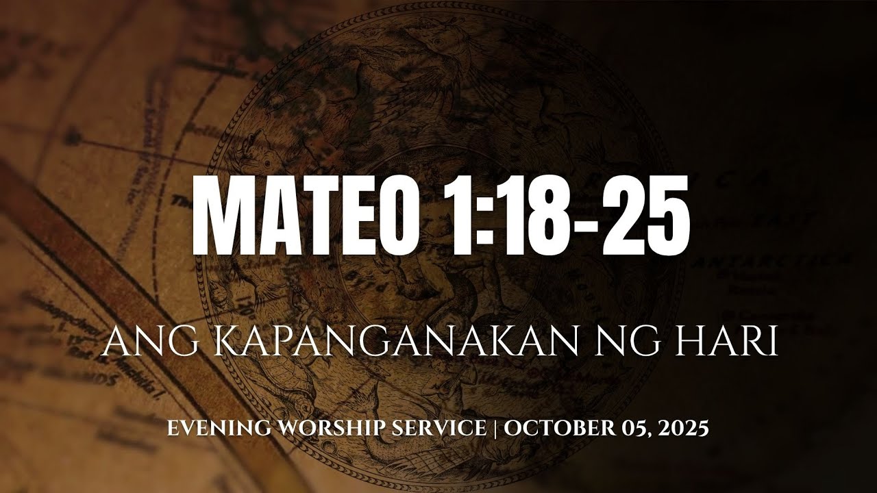 Ang Kapanganakan ng Hari | Mateo 1:18-25