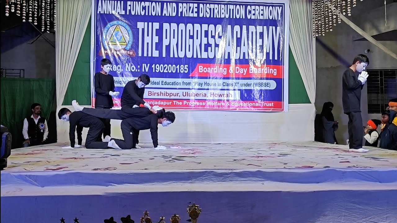 A powerful Mime Act on “Mobile Addiction” presented by our students during the Annual Function 2026