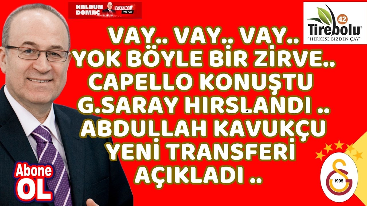 Galatasaray'da Başkan Özbek net konuştu; 